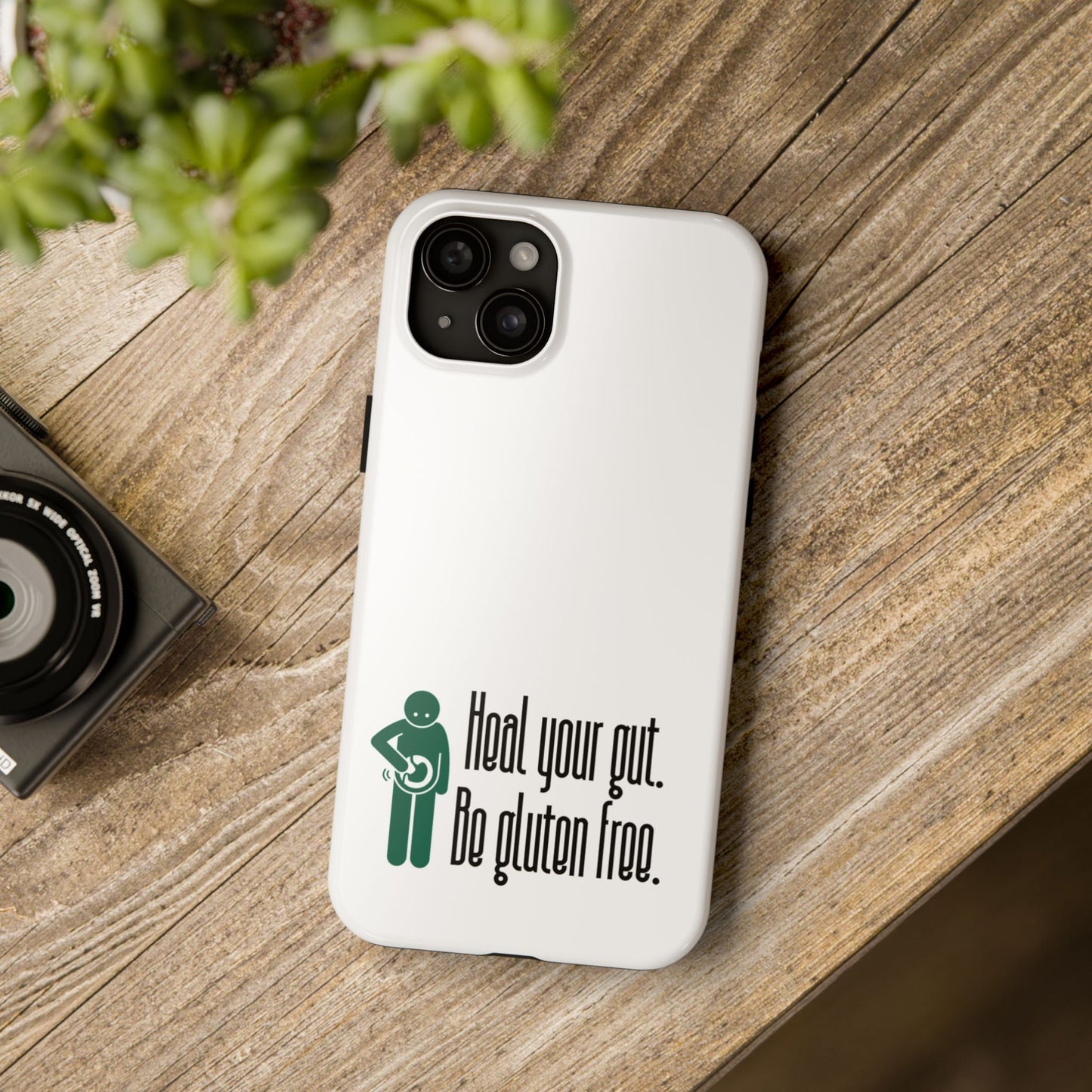Heal your gut, be gluten free - Tough Phone Cases - FatCeliac’s Store