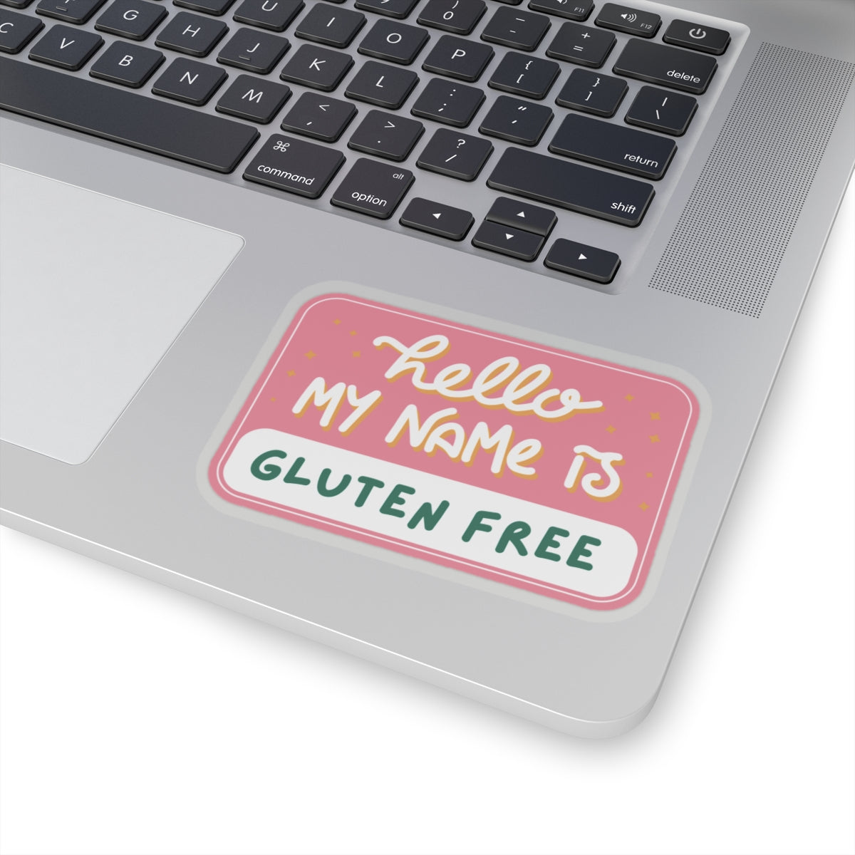 Sarcastic Gluten Free Water Bottle Sticker