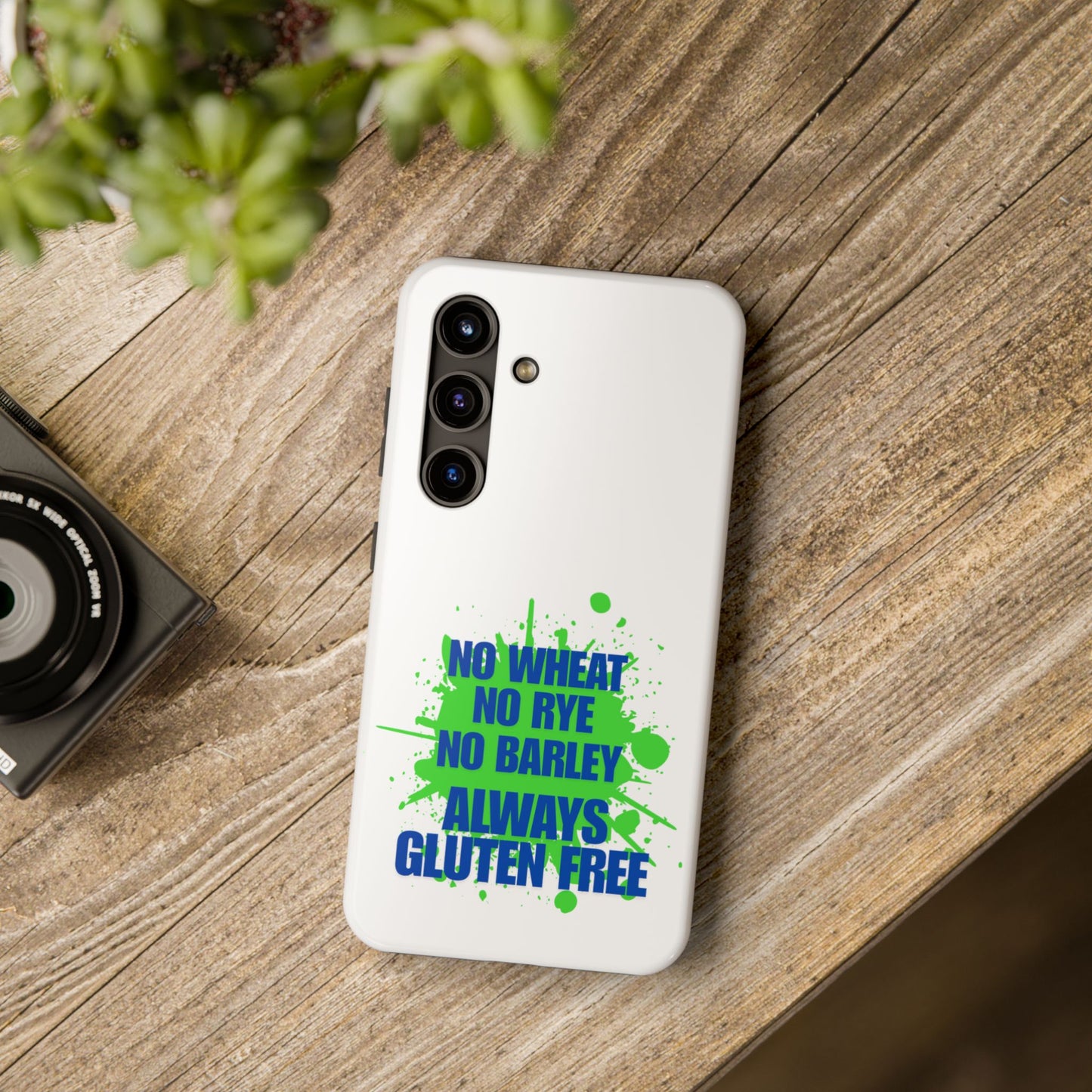 Fun Gluten-Free Phone case - Front