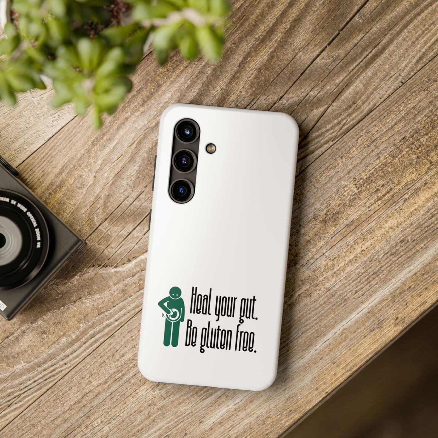 Heal your gut, be gluten free - Tough Phone Cases - FatCeliac’s Store