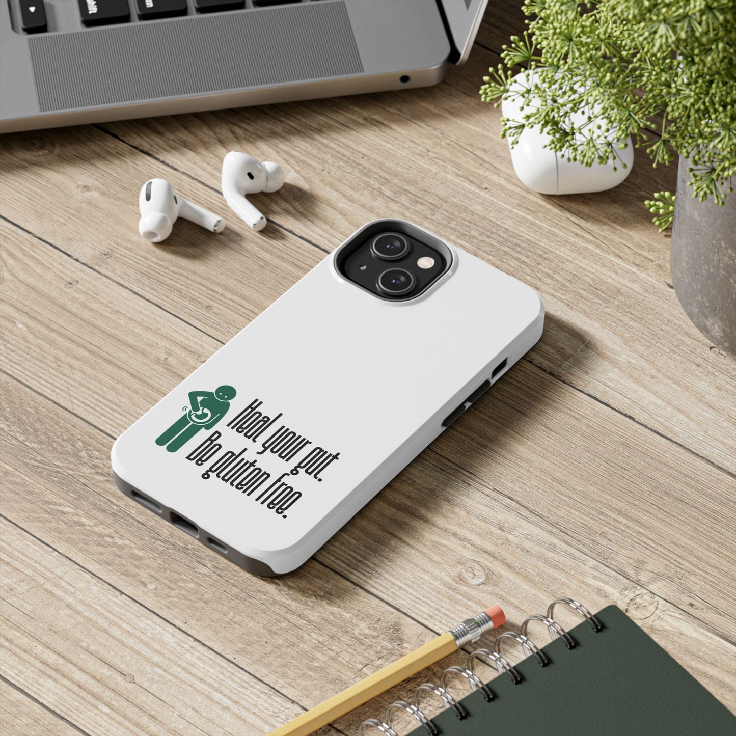 Heal your gut, be gluten free - Tough Phone Cases - FatCeliac’s Store