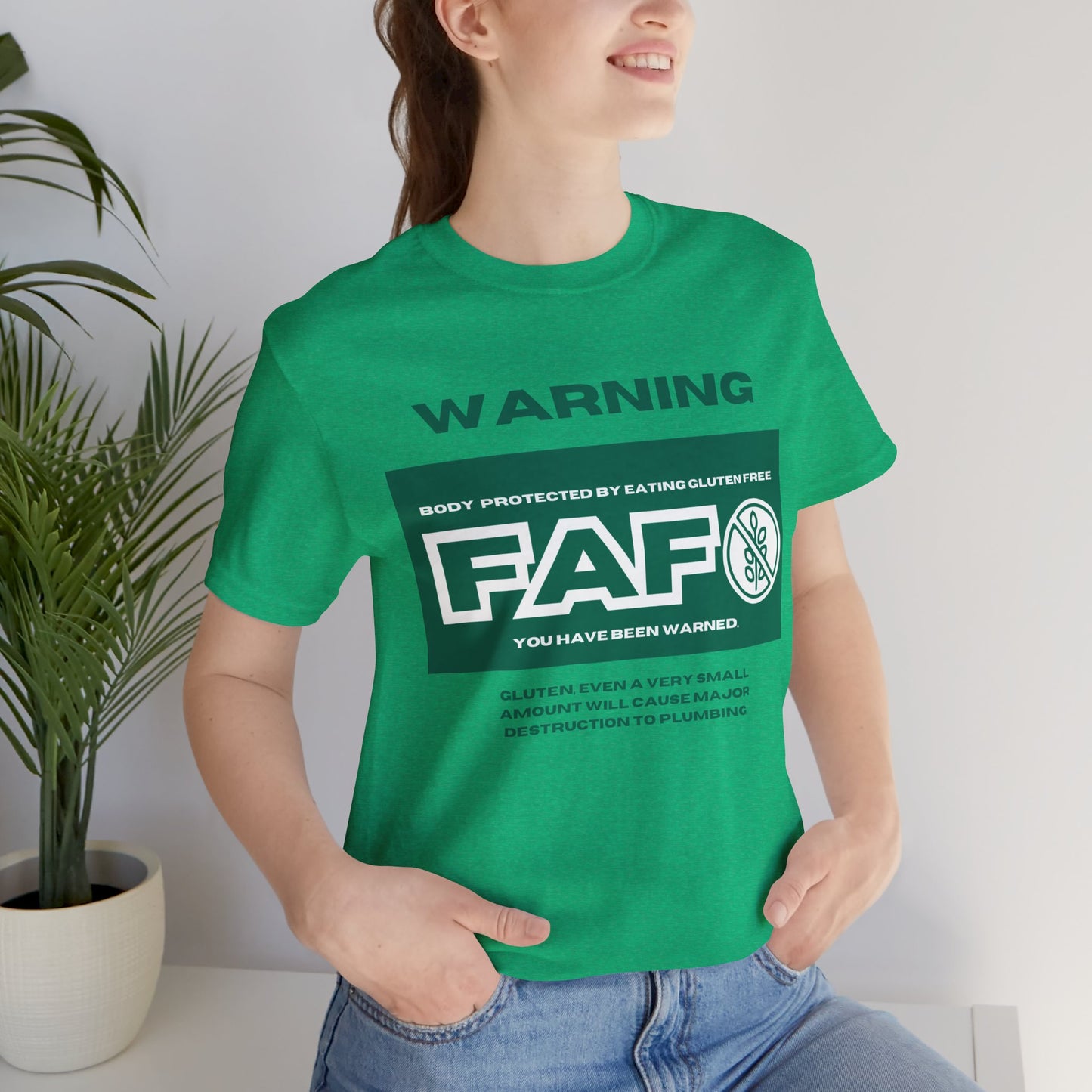 FAFO Gluten Free Tee - Unisex Jersey Short Sleeve