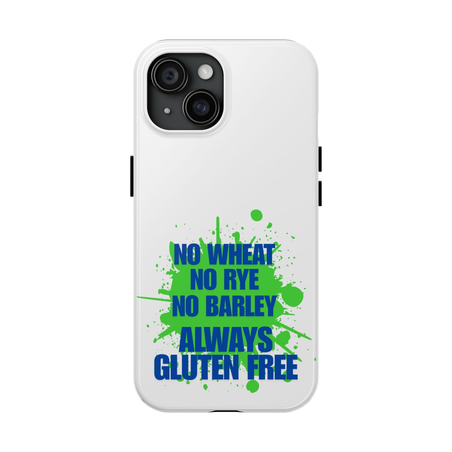 Fun Gluten-Free Phone case - Front