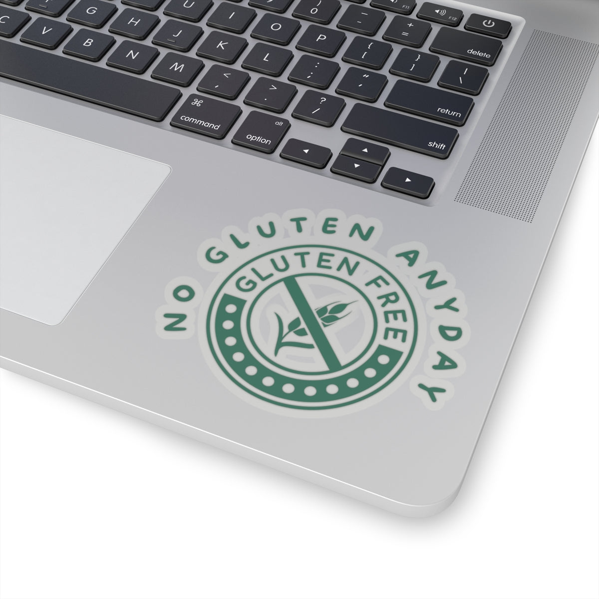 Gluten Free Kiss-Cut Sticker - No Gluten Everyday Design