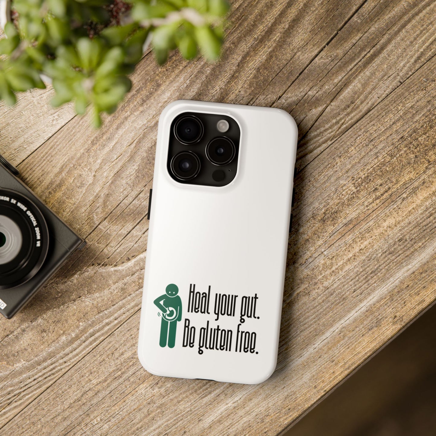 Heal your gut, be gluten free - Tough Phone Cases - FatCeliac’s Store