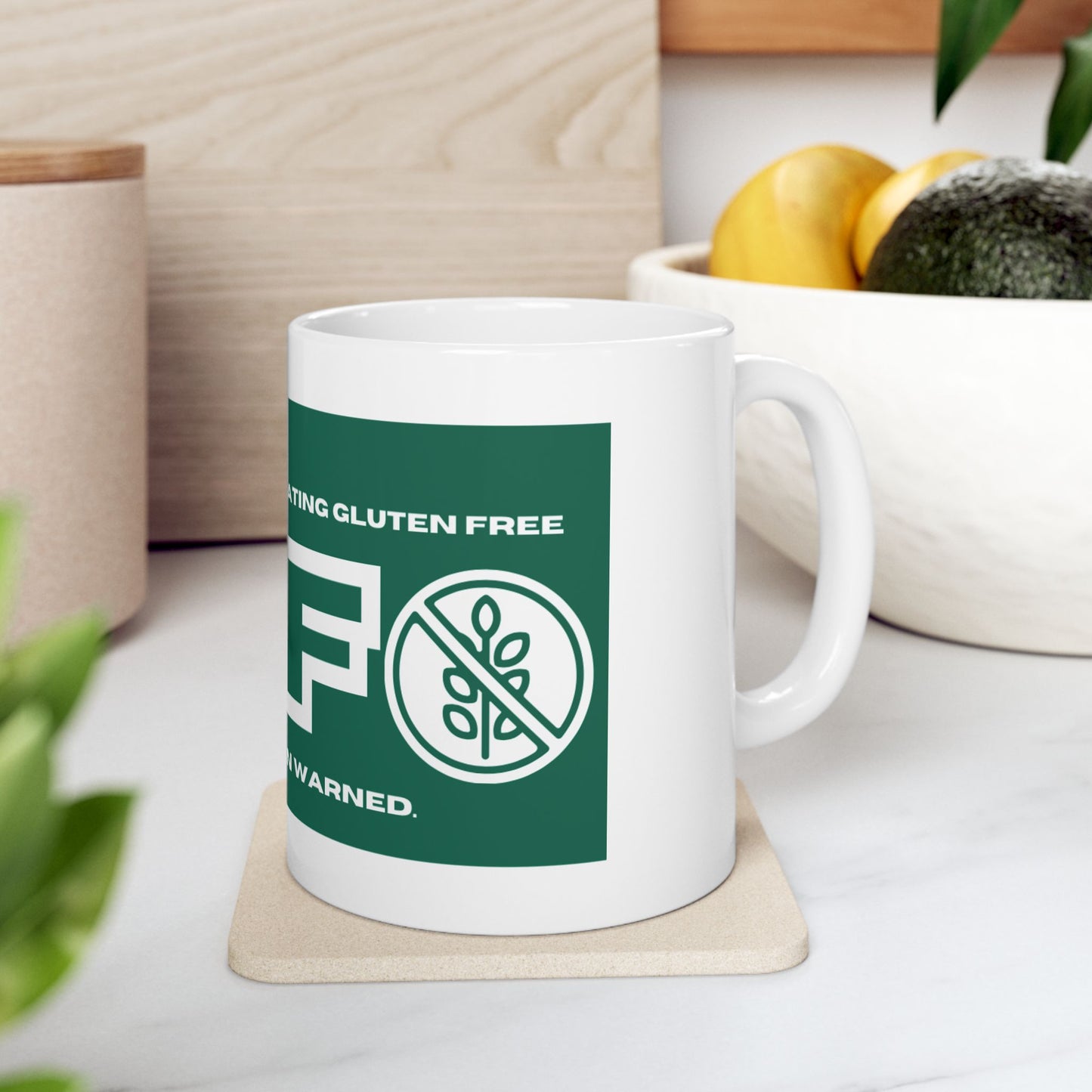 Coffee Mug - FAFO gluten free coffee mug for gluten free friends