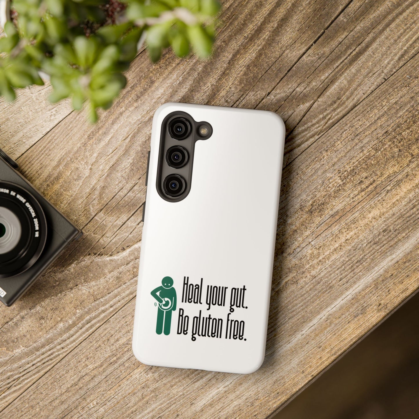 Heal your gut, be gluten free - Tough Phone Cases - FatCeliac’s Store