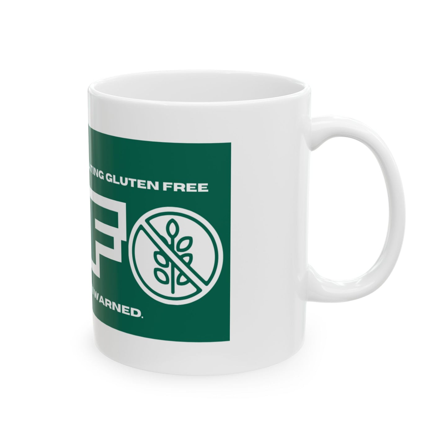 Coffee Mug - FAFO gluten free coffee mug for gluten free friends