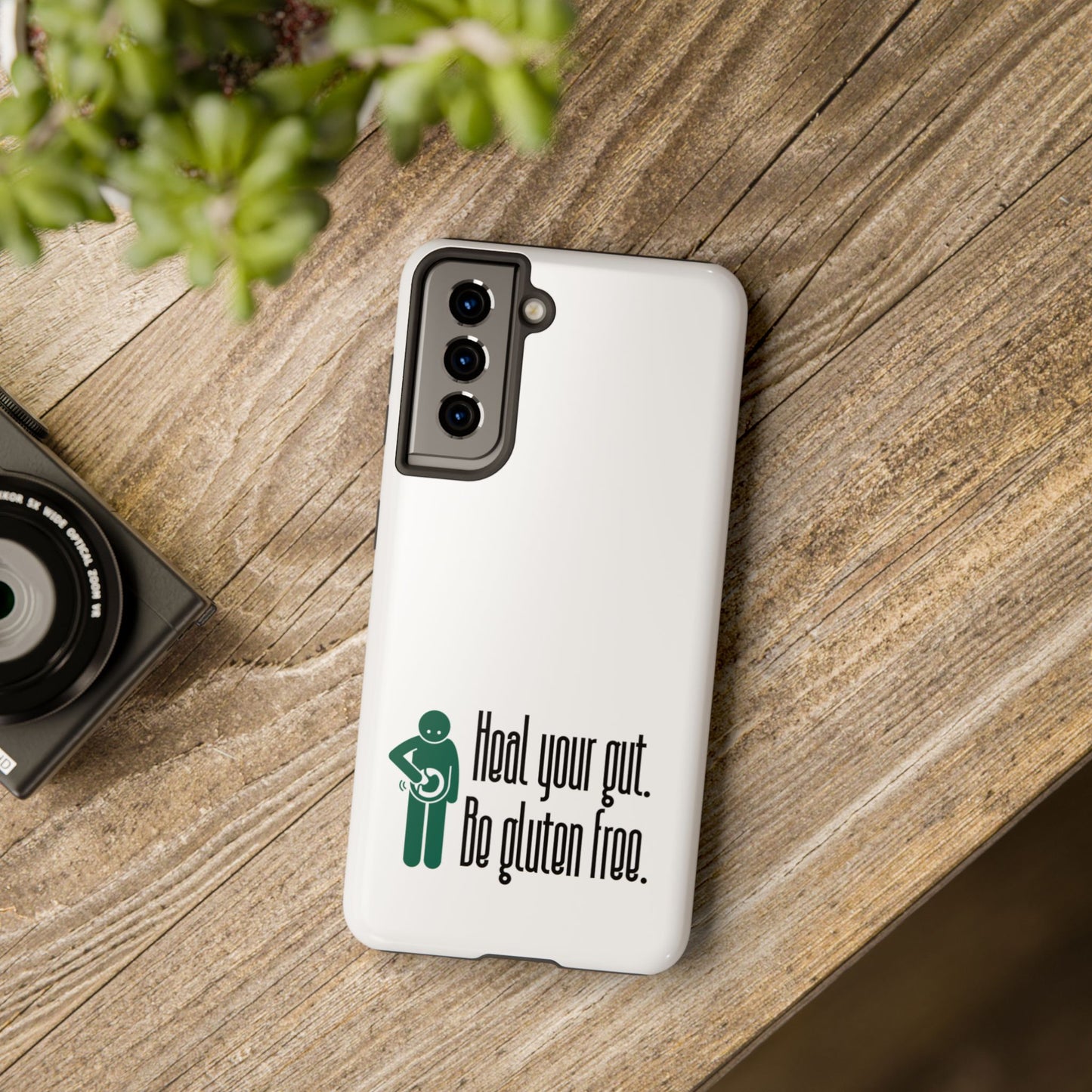 Heal your gut, be gluten free - Tough Phone Cases - FatCeliac’s Store