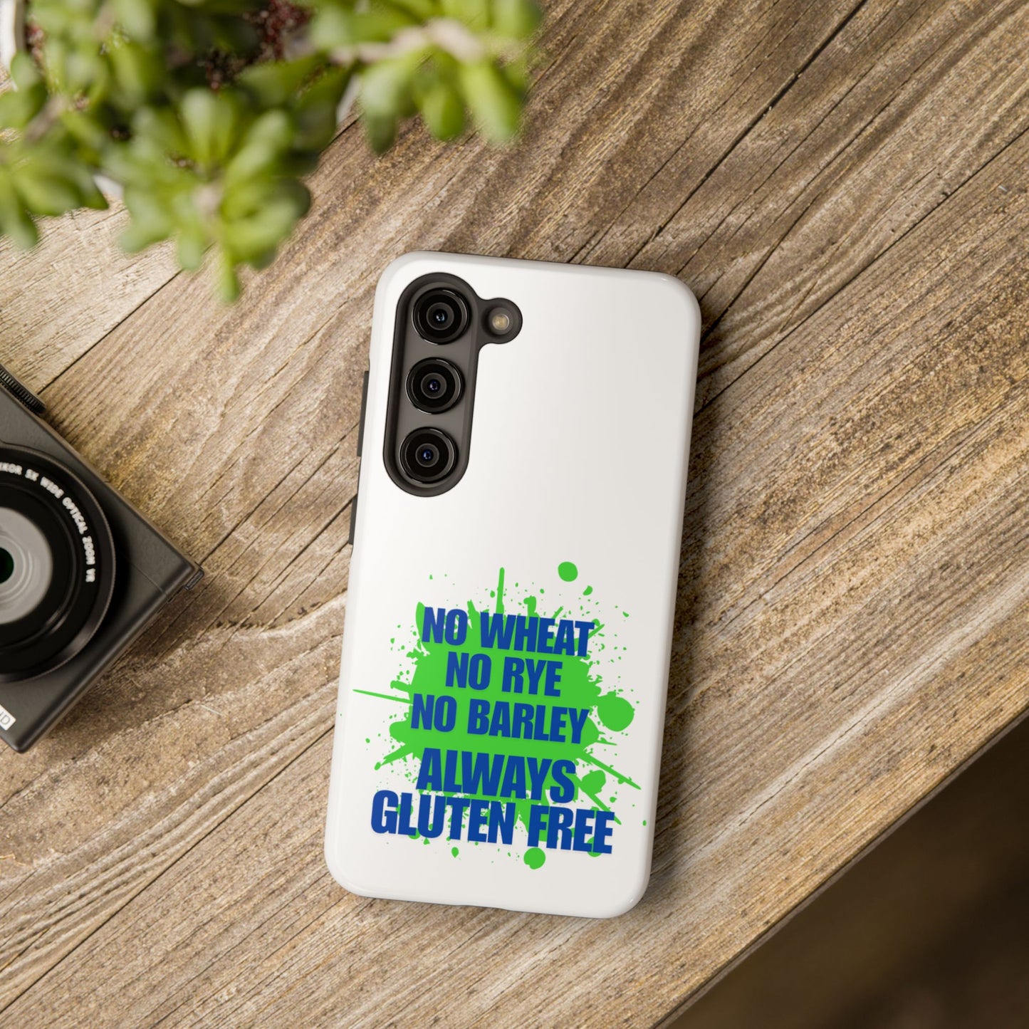 Fun Gluten-Free Phone case - Front
