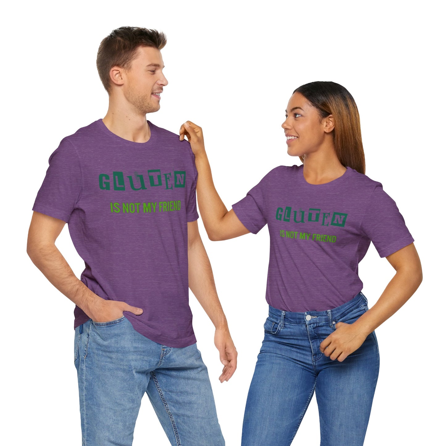Gluten Free Unisex Tee, Celiac Disease Shirt, Gluten Intolerance Gift, Wheat Allergy T-Shirt, Gluten Sensitivity Top, Food Allergy Clothing