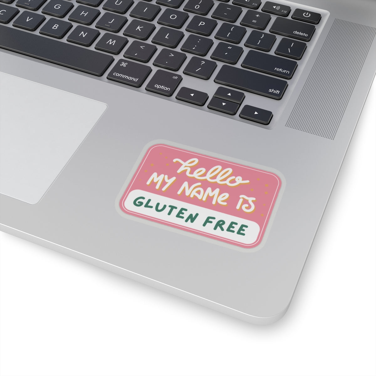 Sarcastic Gluten Free Water Bottle Sticker