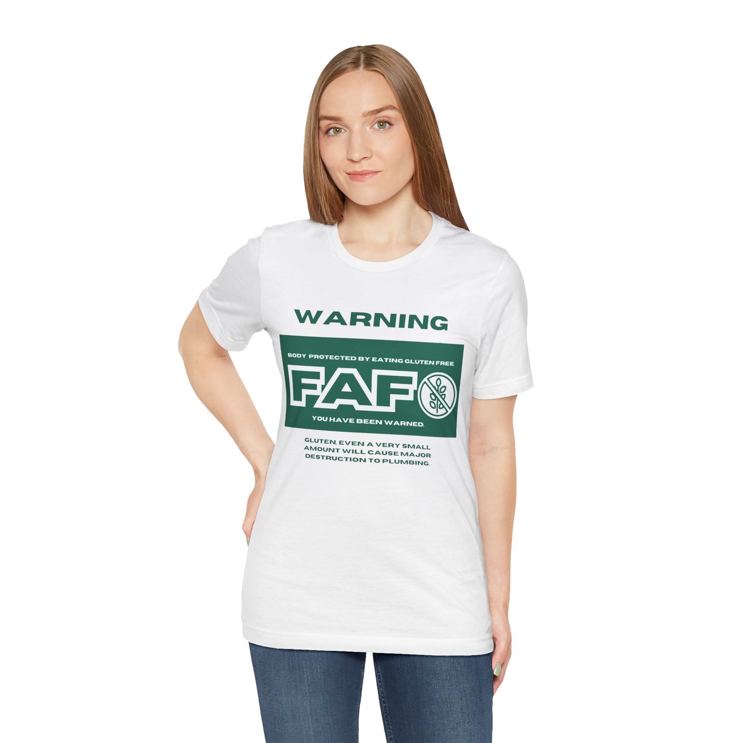 FAFO Gluten Free Tee - Unisex Jersey Short Sleeve
