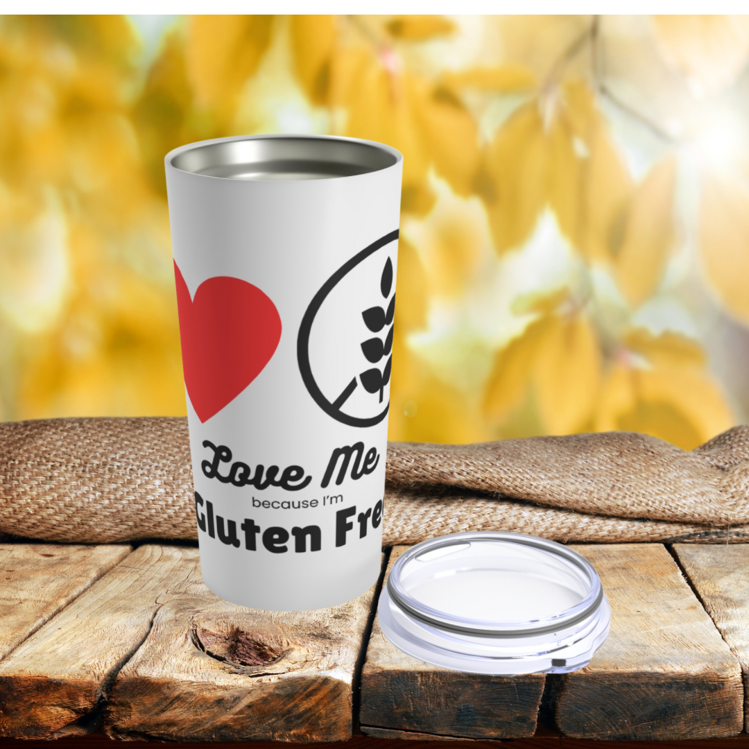 Gluten Free Love Me Cup - lid off