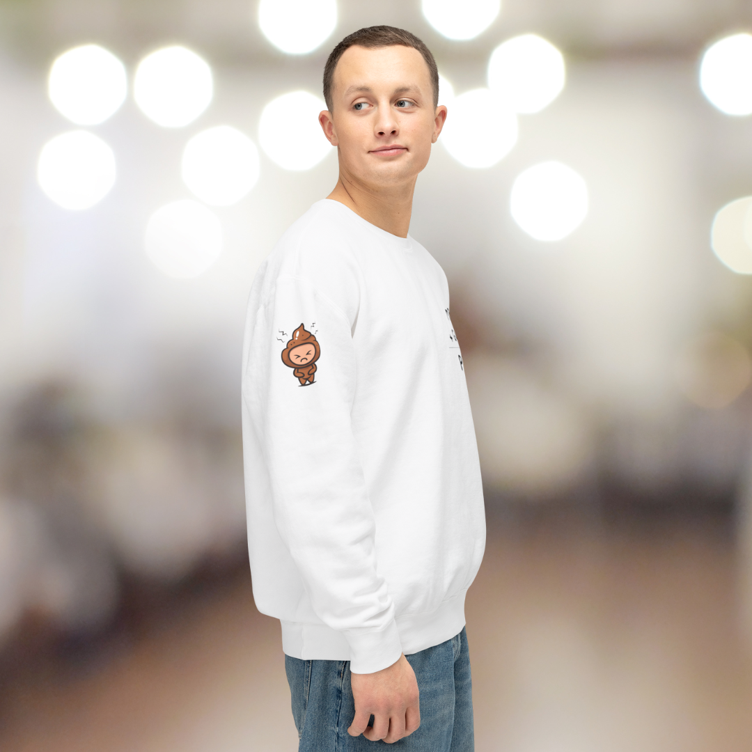 Gluten free funny emoji sweatshirt
