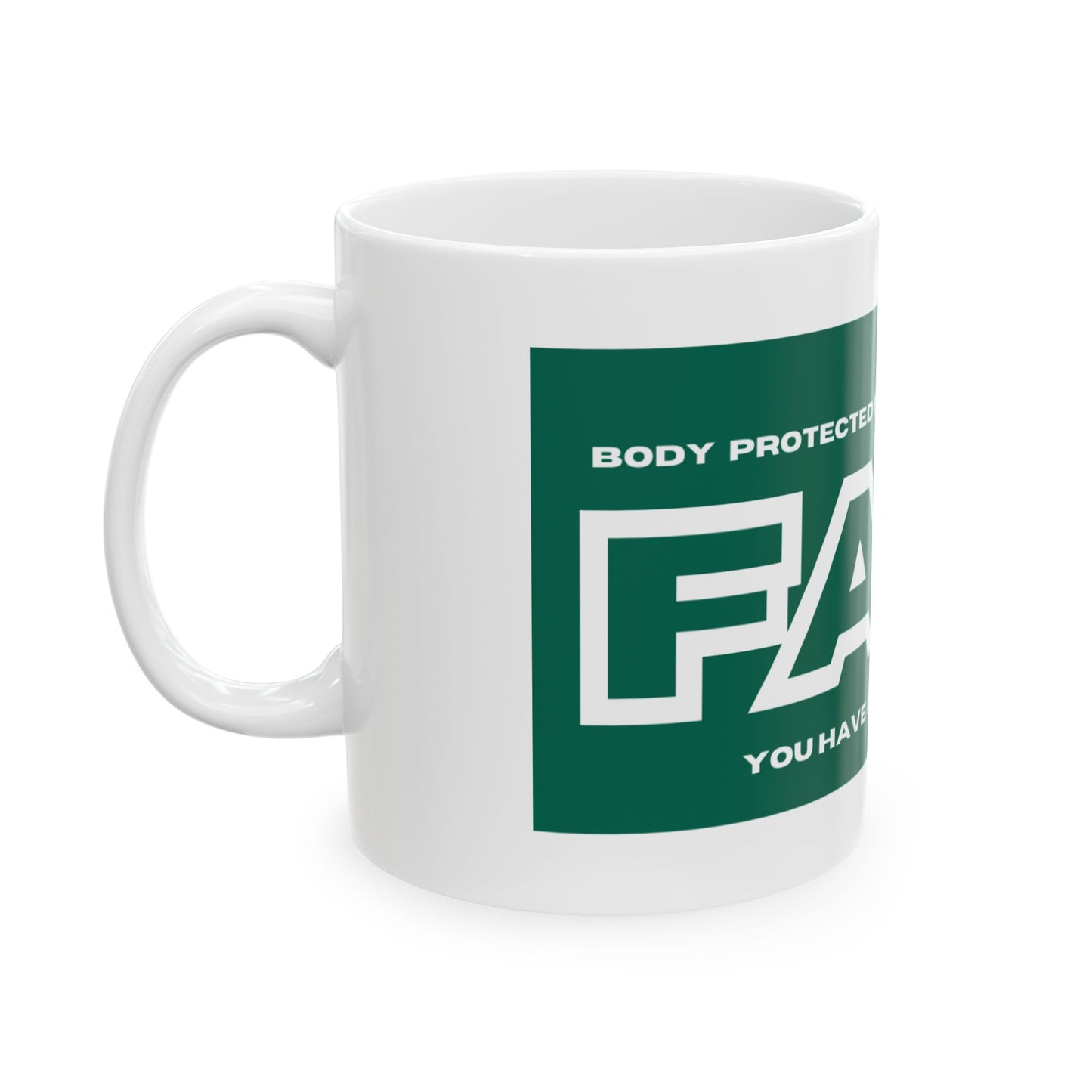 Coffee Mug - FAFO gluten free coffee mug for gluten free friends