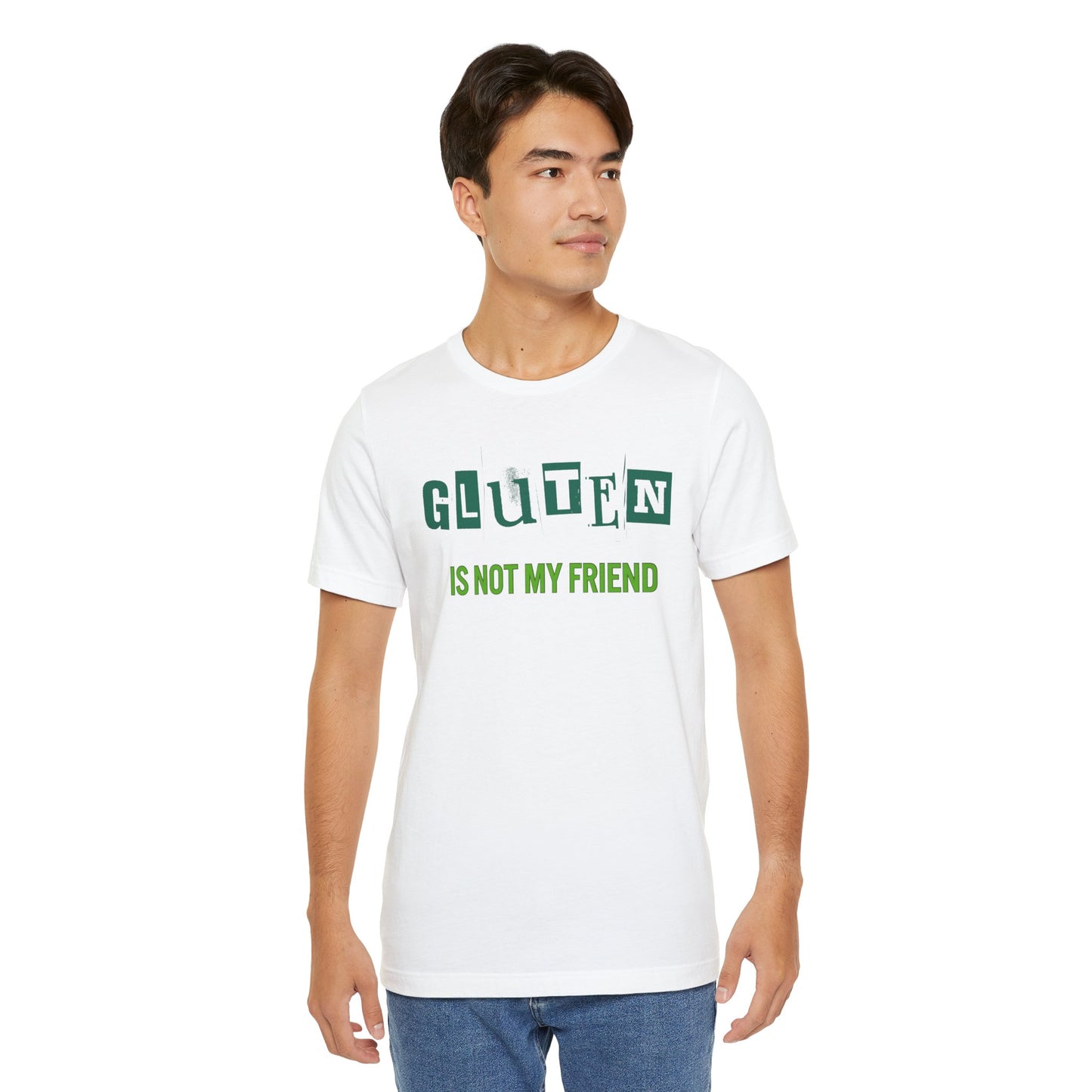 Gluten Free Unisex Tee, Celiac Disease Shirt, Gluten Intolerance Gift, Wheat Allergy T-Shirt, Gluten Sensitivity Top, Food Allergy Clothing