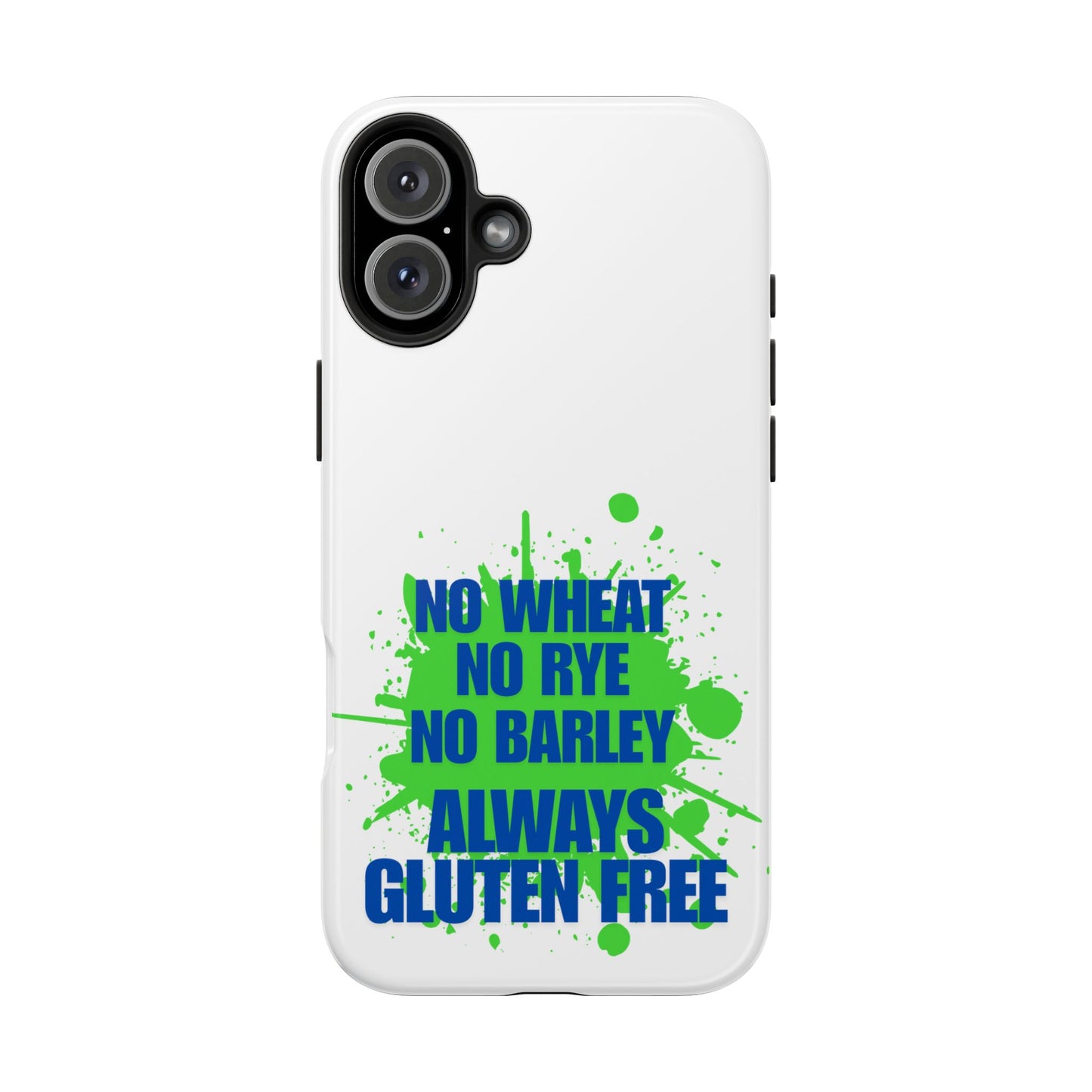 Fun Gluten-Free Phone case - Front