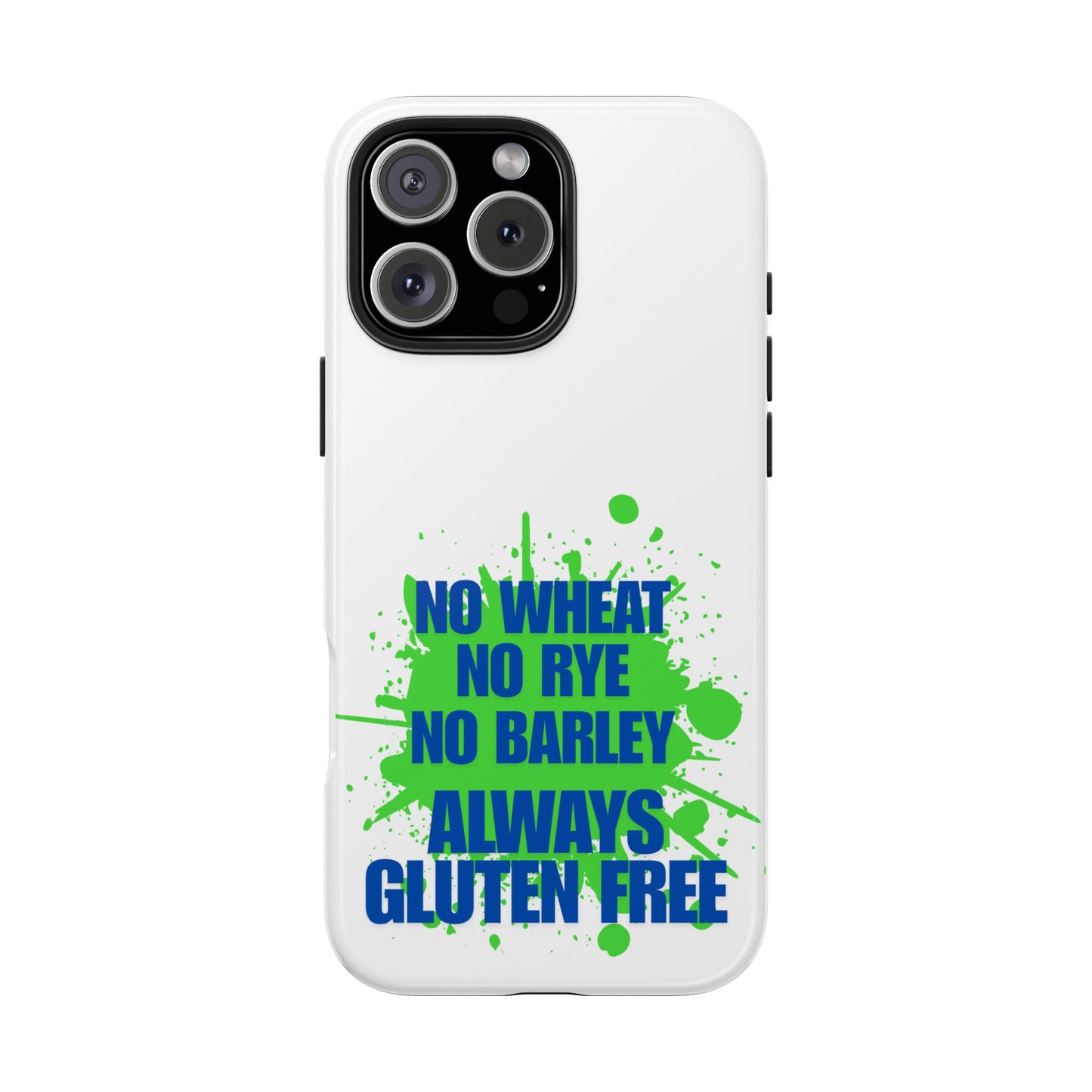 Fun Gluten-Free Phone case - Front