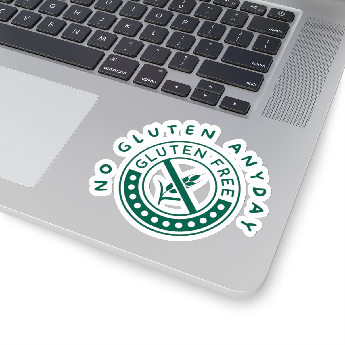 Gluten Free Kiss-Cut Sticker - No Gluten Everyday Design