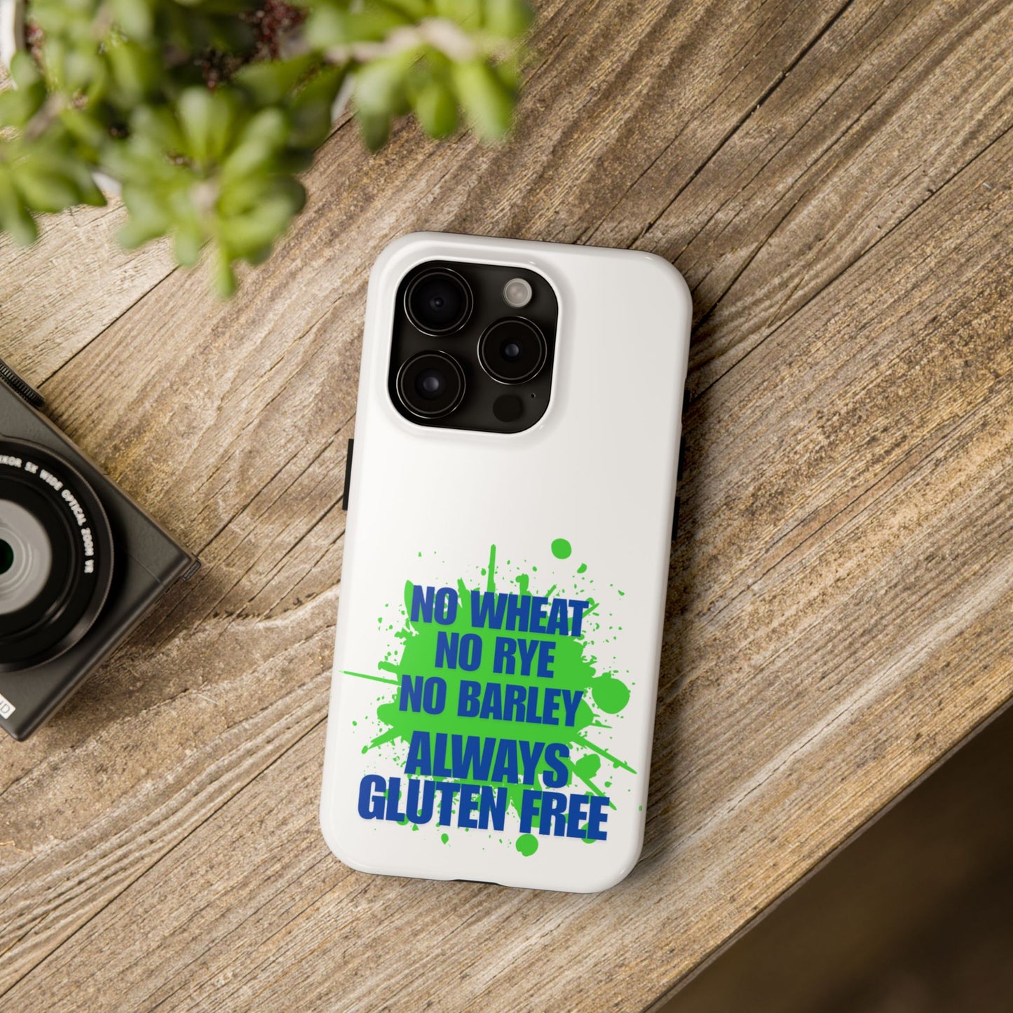 Fun Gluten-Free Phone case - Front