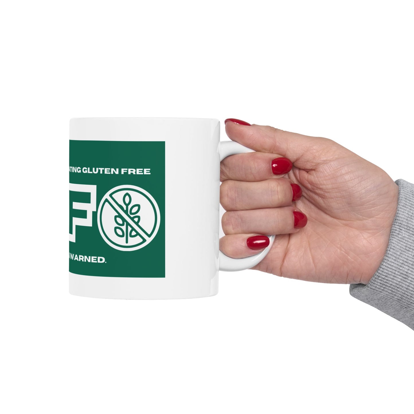 Coffee Mug - FAFO gluten free coffee mug for gluten free friends