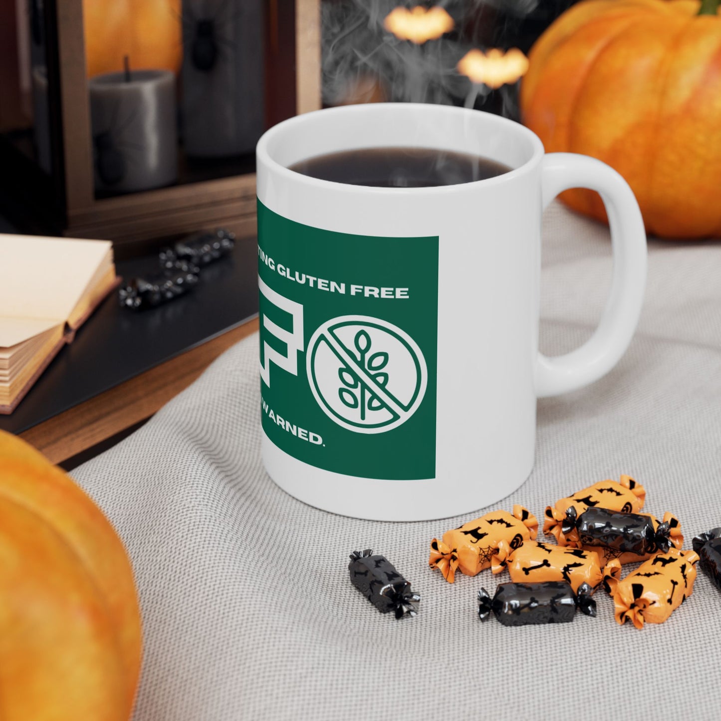 Coffee Mug - FAFO gluten free coffee mug for gluten free friends