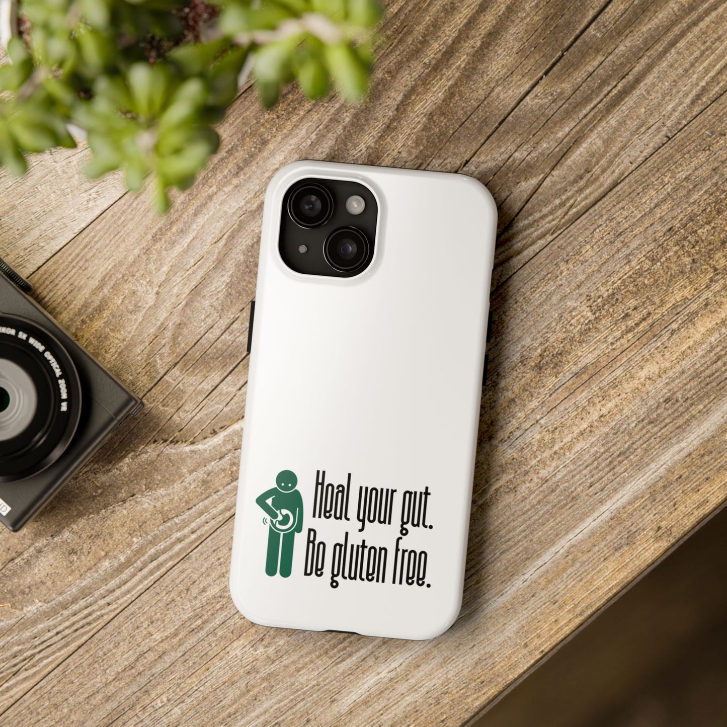 Heal your gut, be gluten free - Tough Phone Cases - FatCeliac’s Store
