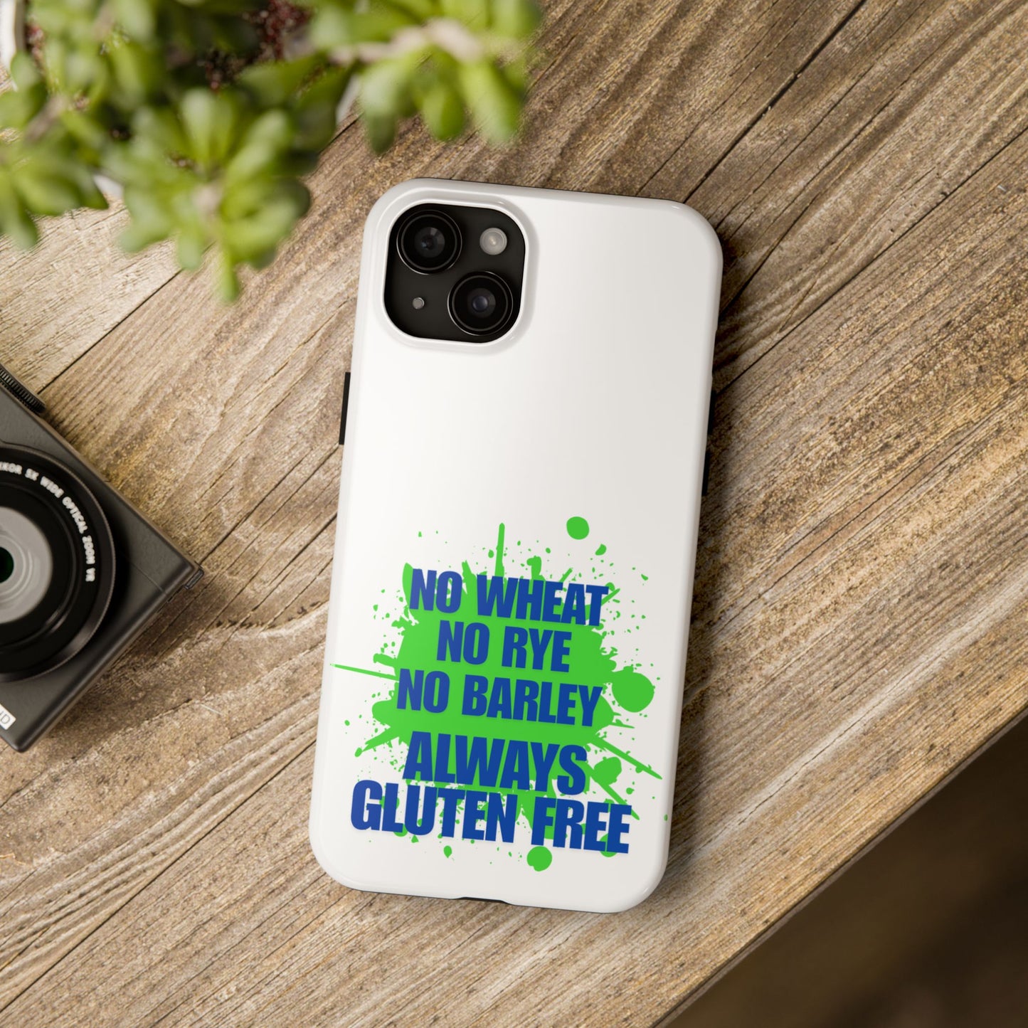 Fun Gluten-Free Phone case - Front