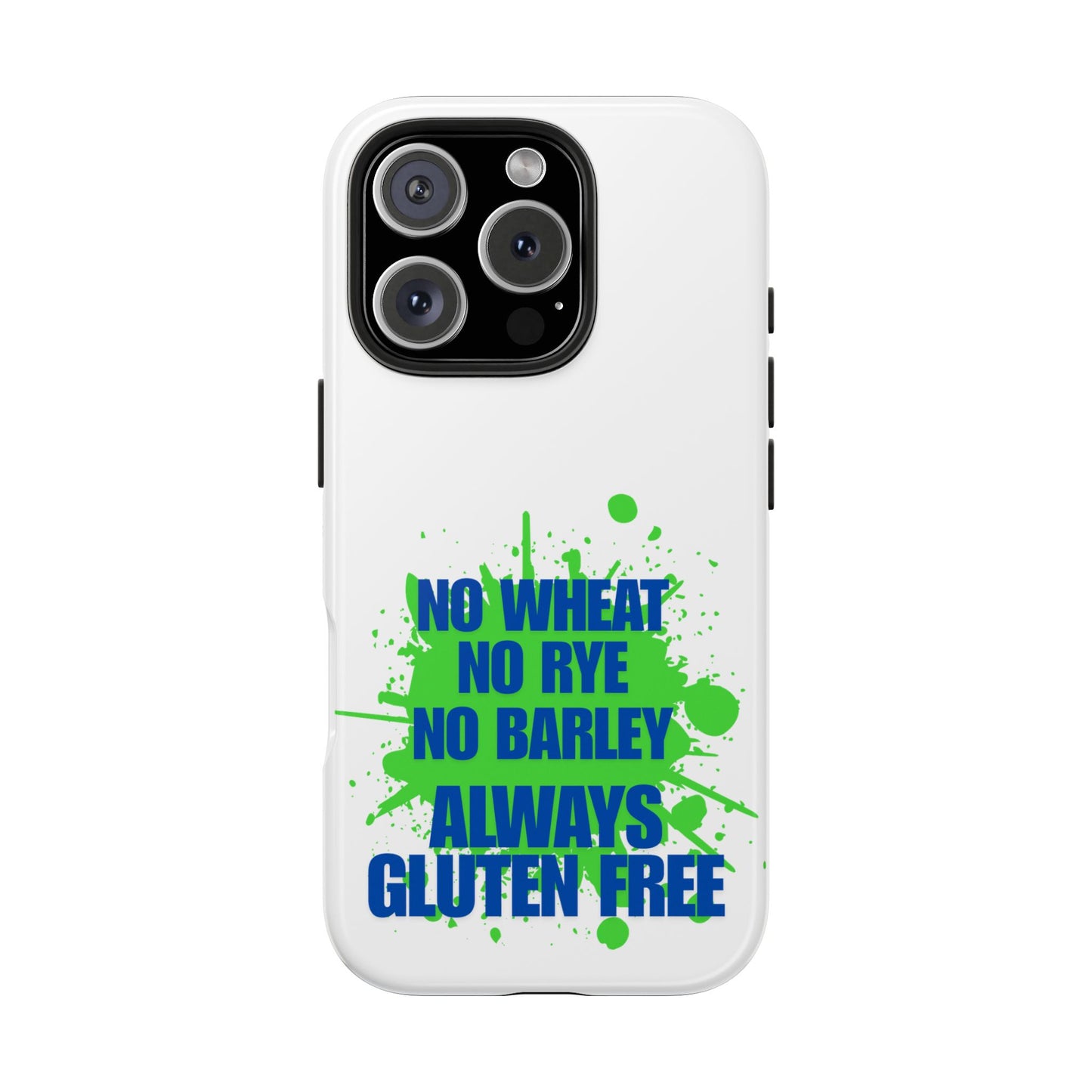 Fun Gluten-Free Phone case - Front