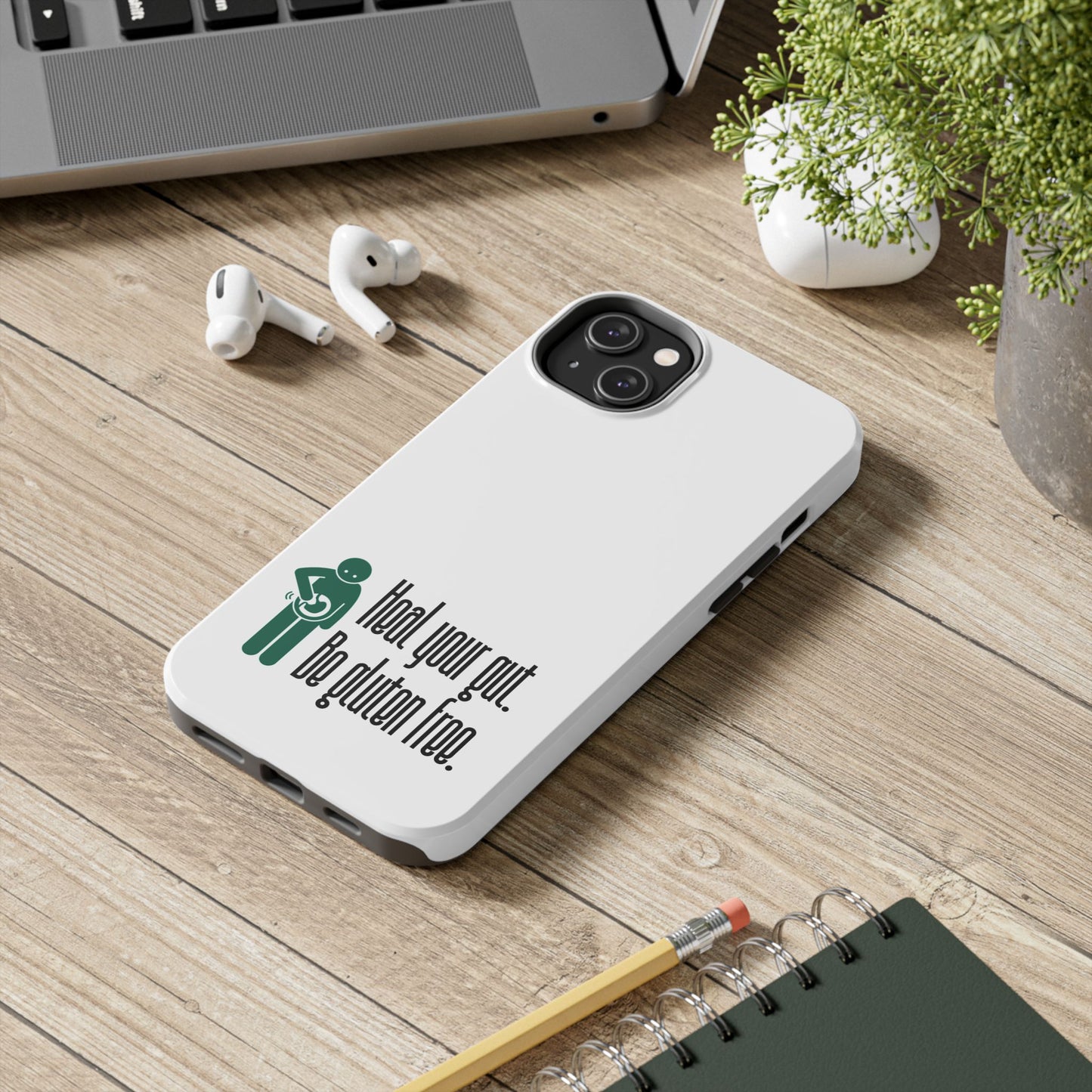 Heal your gut, be gluten free - Tough Phone Cases - FatCeliac’s Store