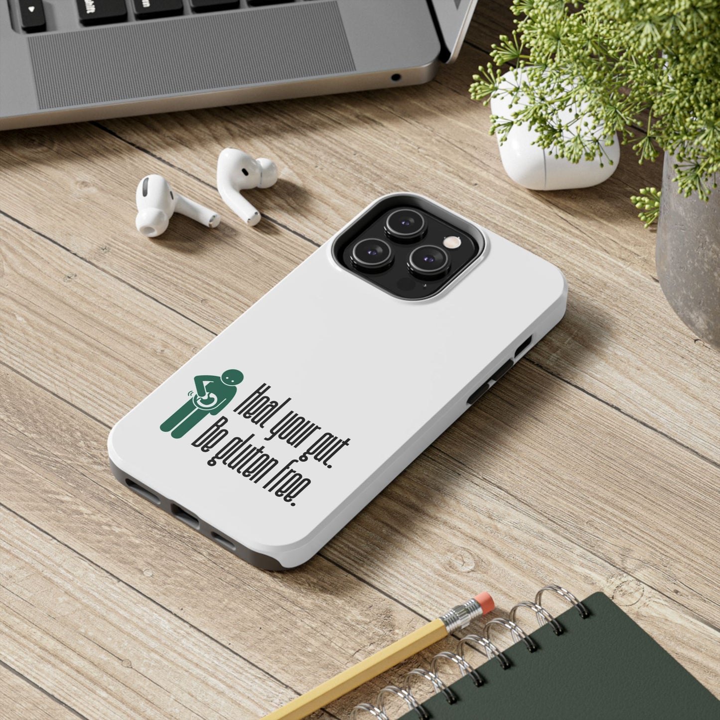 Heal your gut, be gluten free - Tough Phone Cases - FatCeliac’s Store