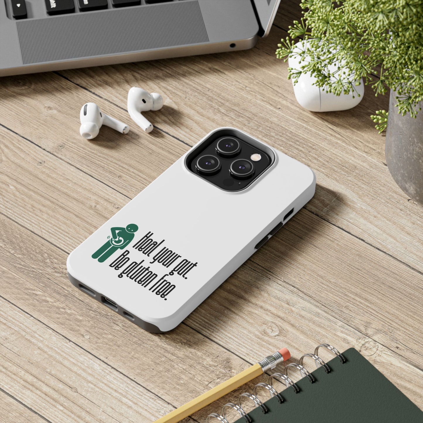 Heal your gut, be gluten free - Tough Phone Cases - FatCeliac’s Store