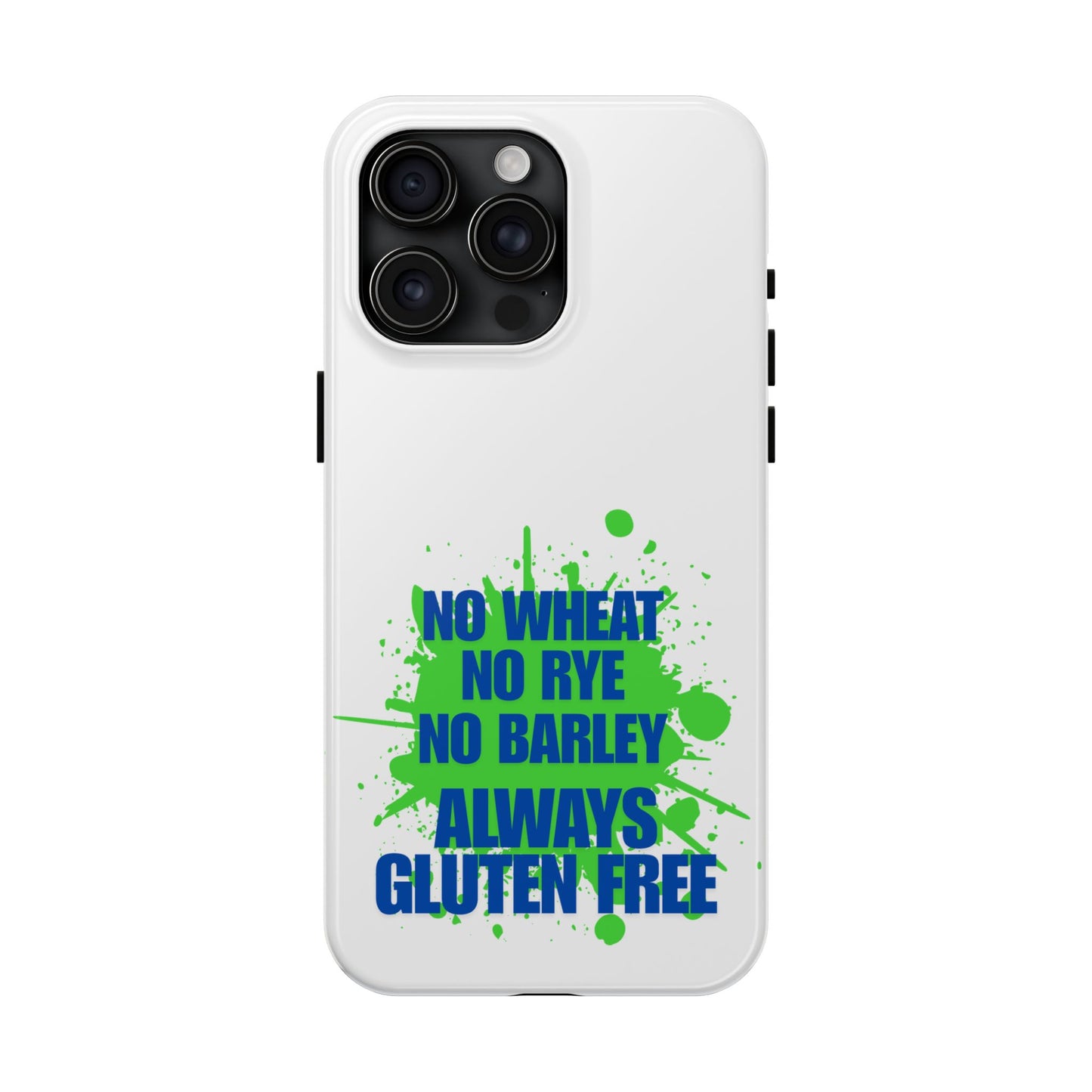 Fun Gluten-Free Phone case - Front