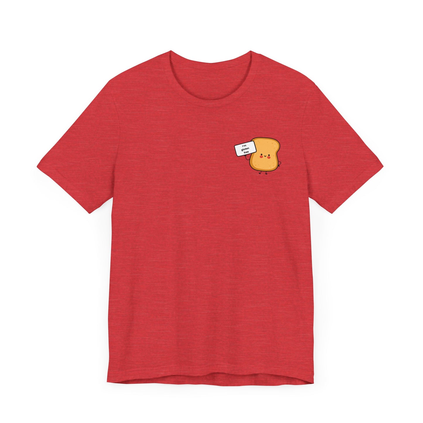 T-Shirt - Gluten Free Toast Funny Foodie Tee - FatCeliac’s Store