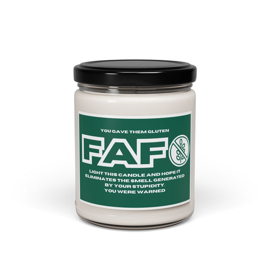 FAFO Gluten Free Soy Candle