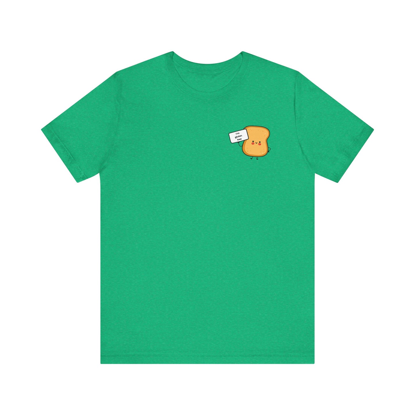 T-Shirt - Gluten Free Toast Funny Foodie Tee - FatCeliac’s Store