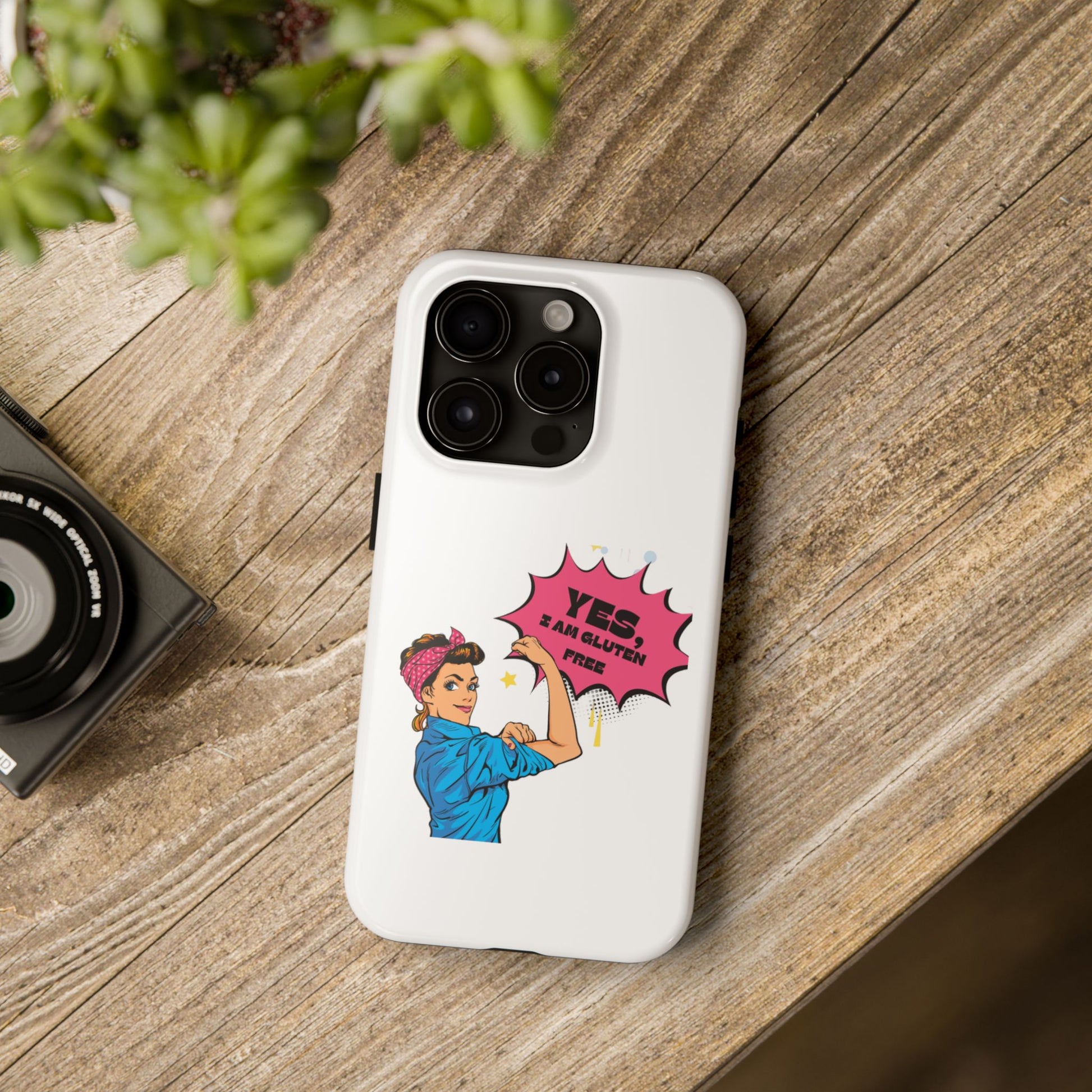 Phone Case - Gluten Free Status - FatCeliac’s Store