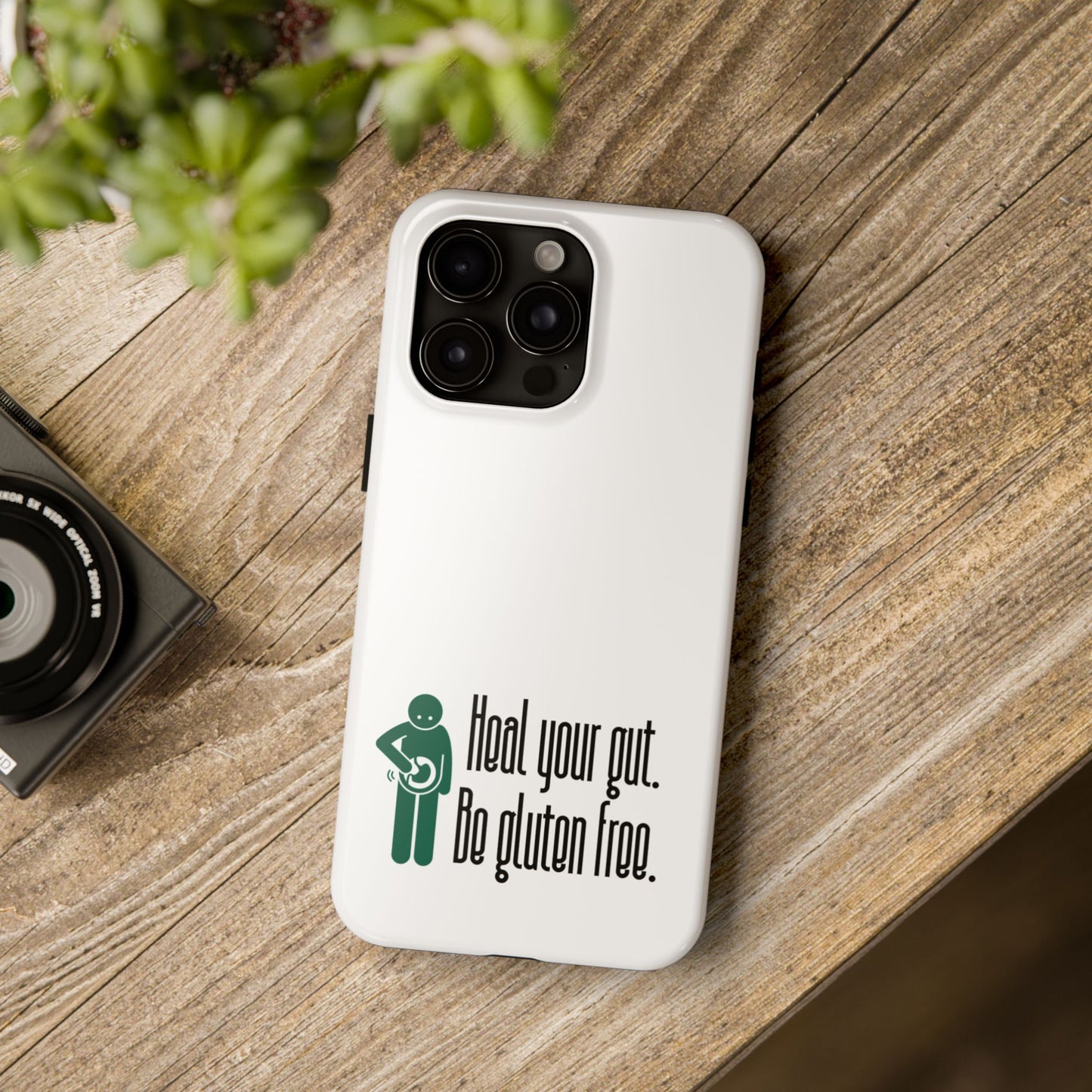 Heal your gut, be gluten free - Tough Phone Cases - FatCeliac’s Store