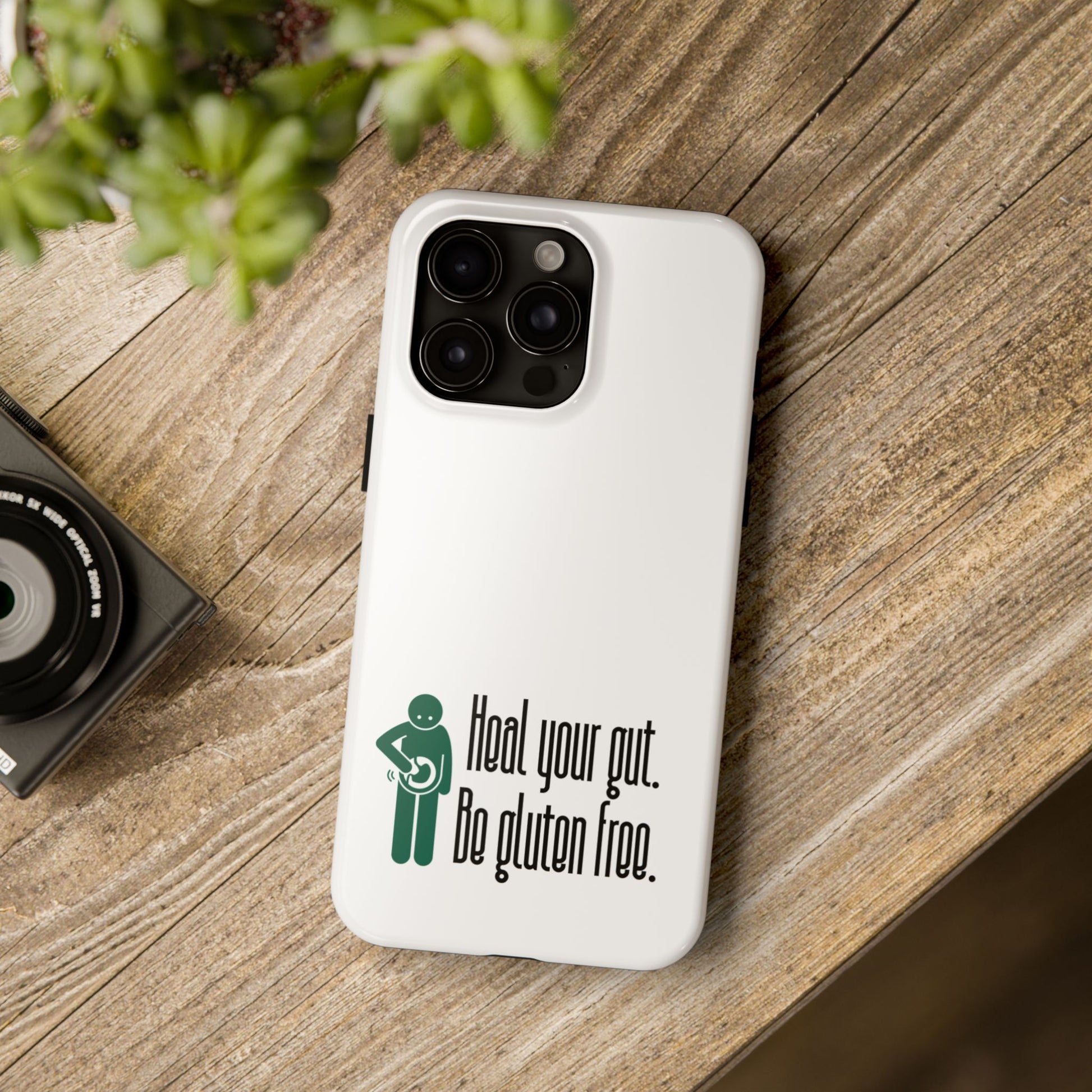 Heal your gut, be gluten free - Tough Phone Cases - FatCeliac’s Store