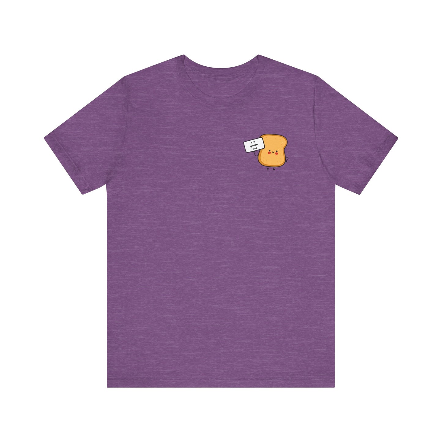 T-Shirt - Gluten Free Toast Funny Foodie Tee - FatCeliac’s Store