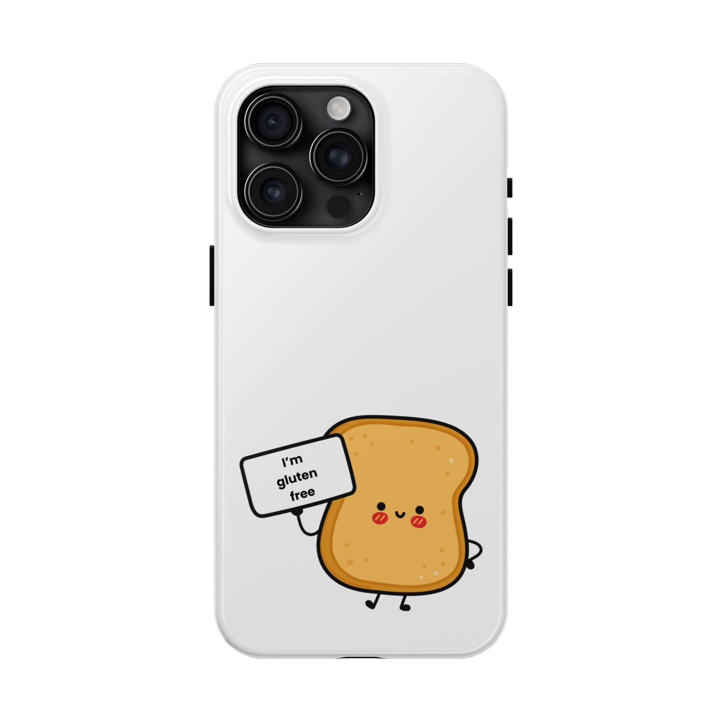Gluten free toast - Funny Tough Phone Cases - FatCeliac’s Store