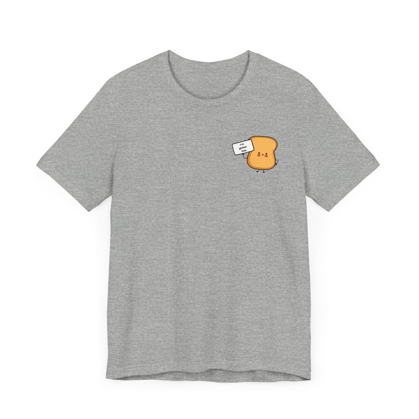 T-Shirt - Gluten Free Toast Funny Foodie Tee - FatCeliac’s Store