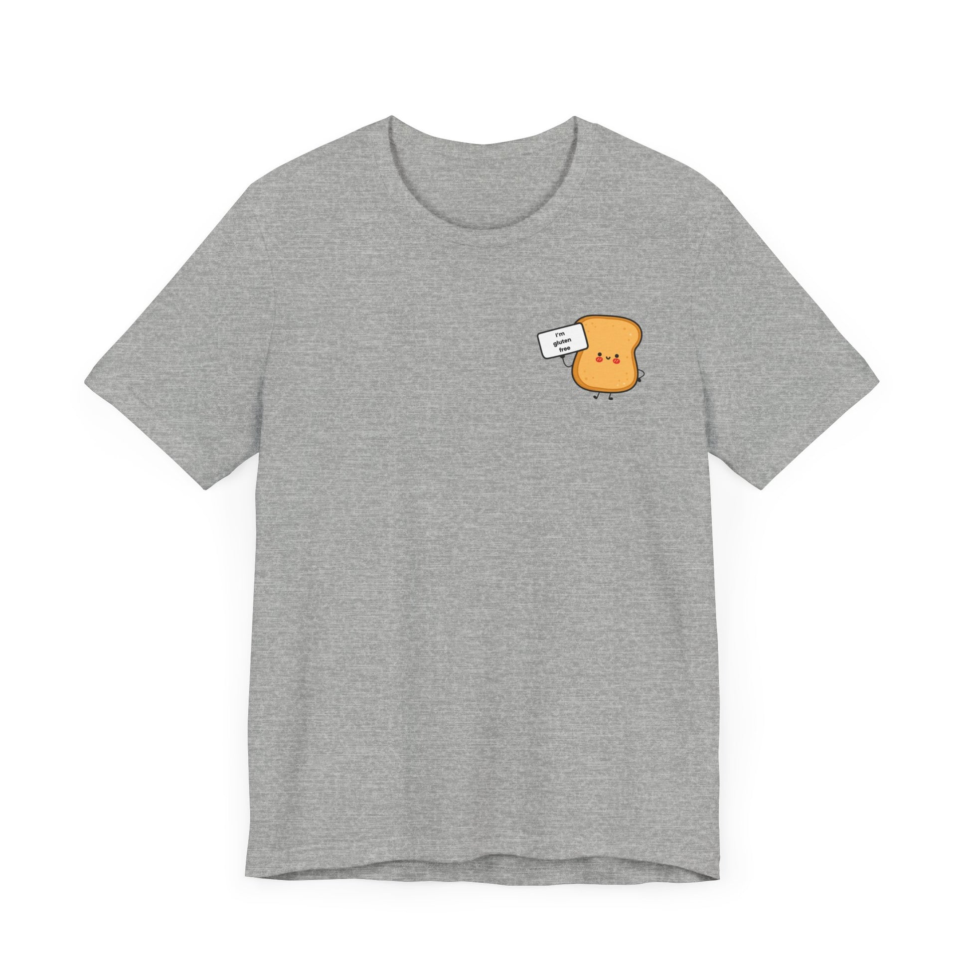 T-Shirt - Gluten Free Toast Funny Foodie Tee - FatCeliac’s Store