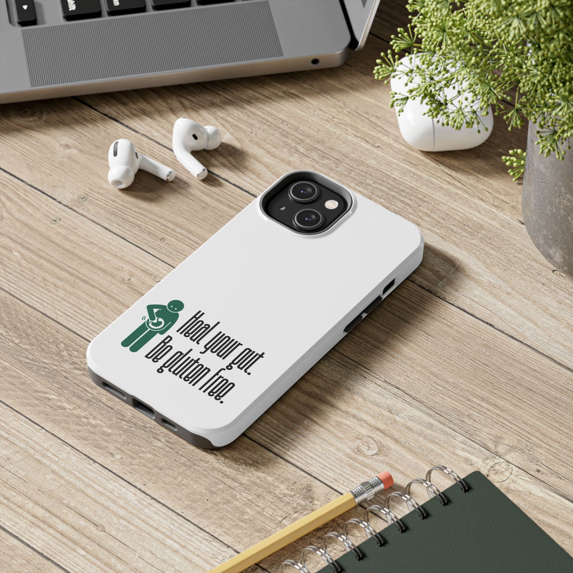 Heal your gut, be gluten free - Tough Phone Cases - FatCeliac’s Store