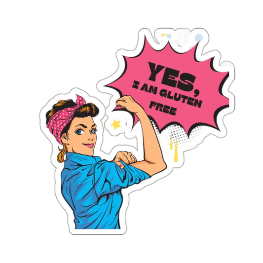 Rosie Sticker - FatCeliac’s Store