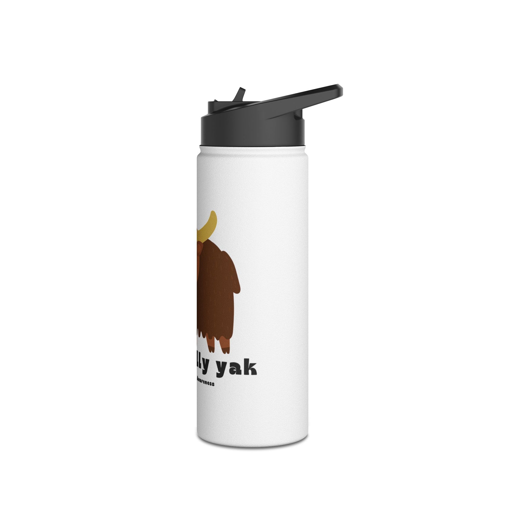 Silly Yak with Tie - Water Bottle - FatCeliac’s Store