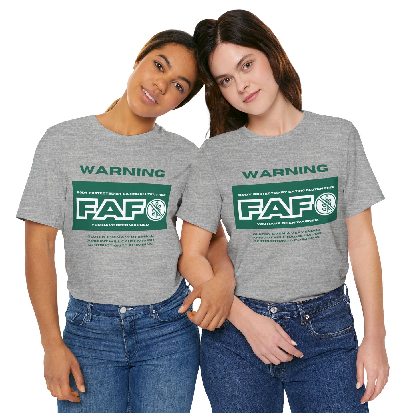 FAFO Gluten Free Tee - Unisex Jersey Short Sleeve