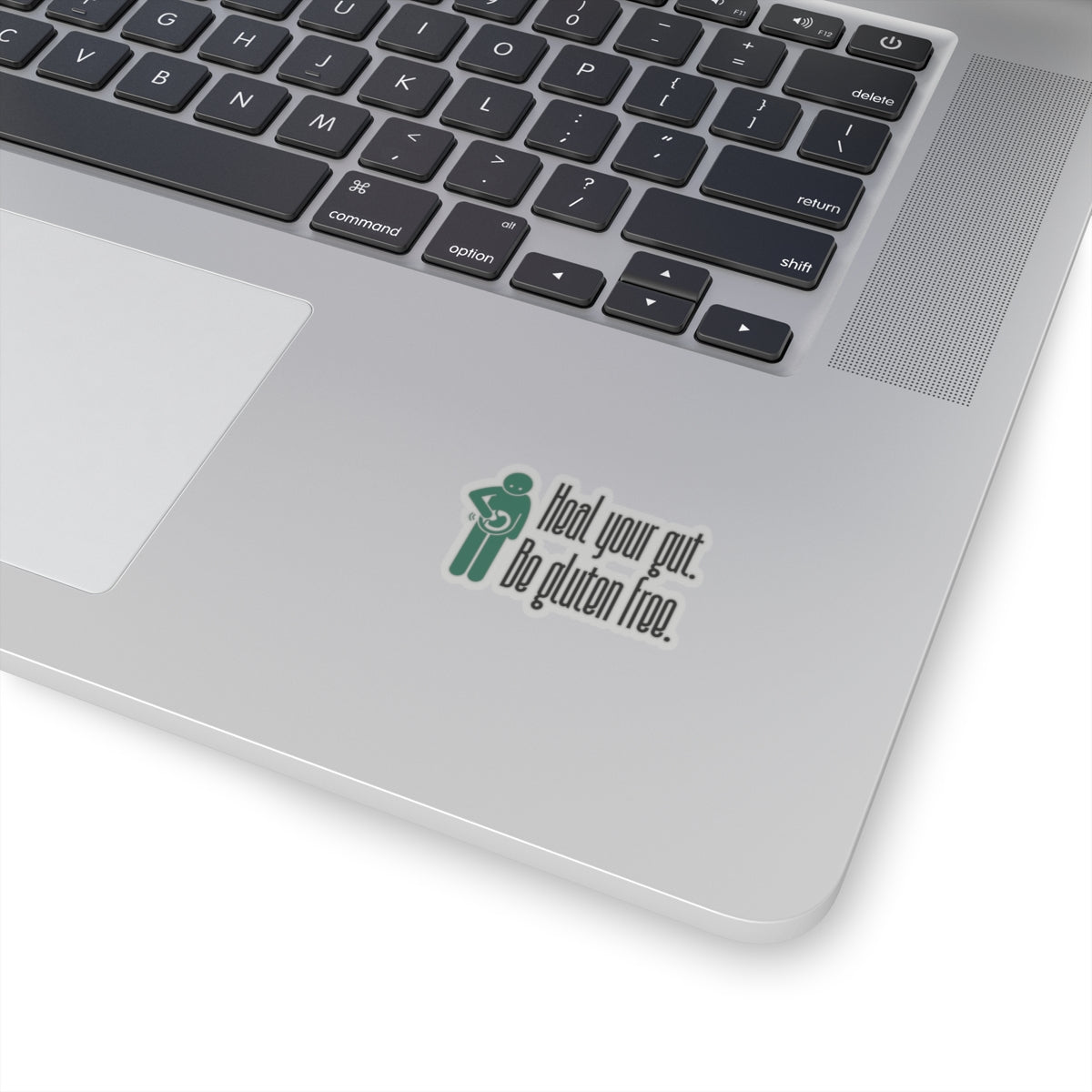 Heal your gut, be gluten free - Kiss-Cut Stickers - FatCeliac’s Store