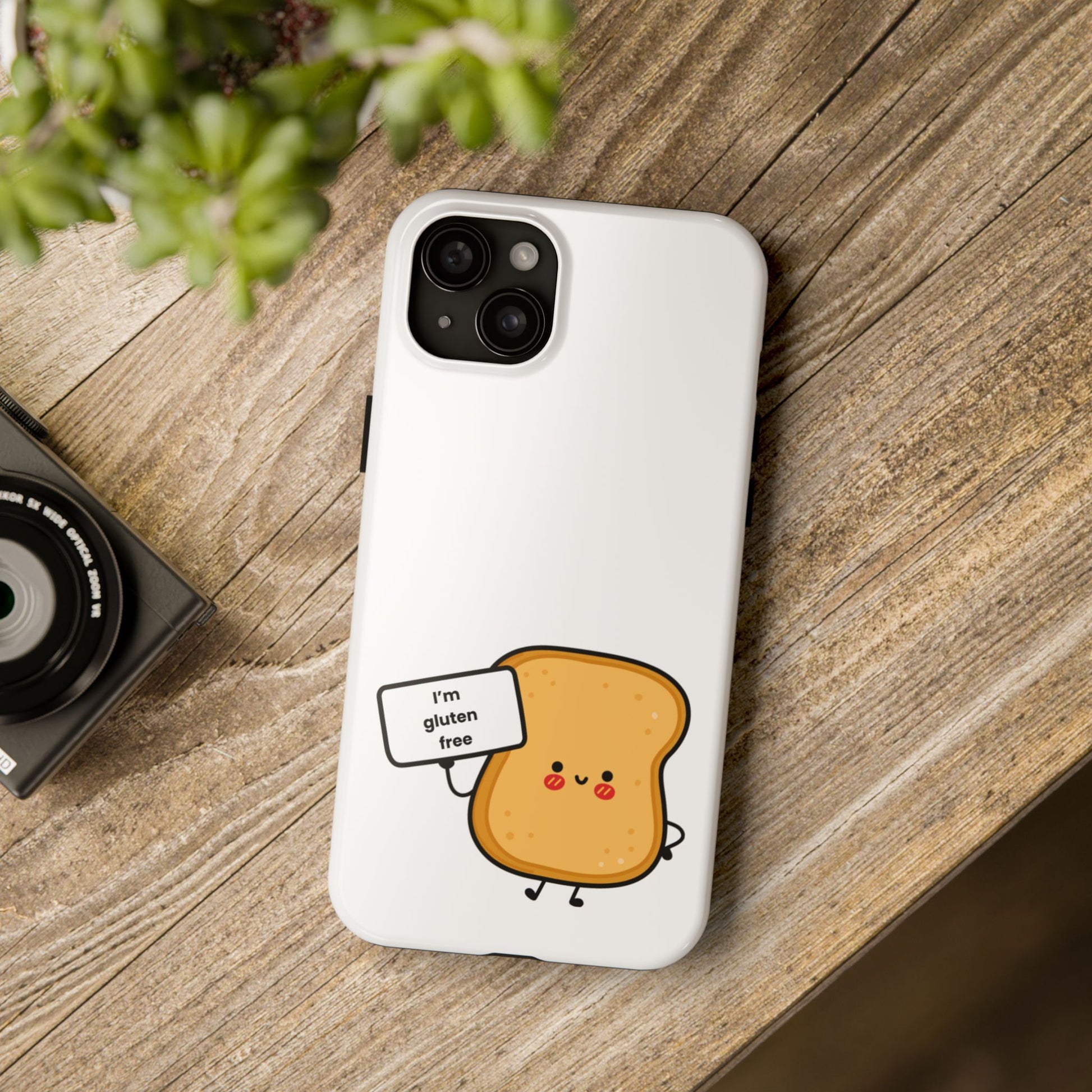 Gluten free toast - Funny Tough Phone Cases - FatCeliac’s Store